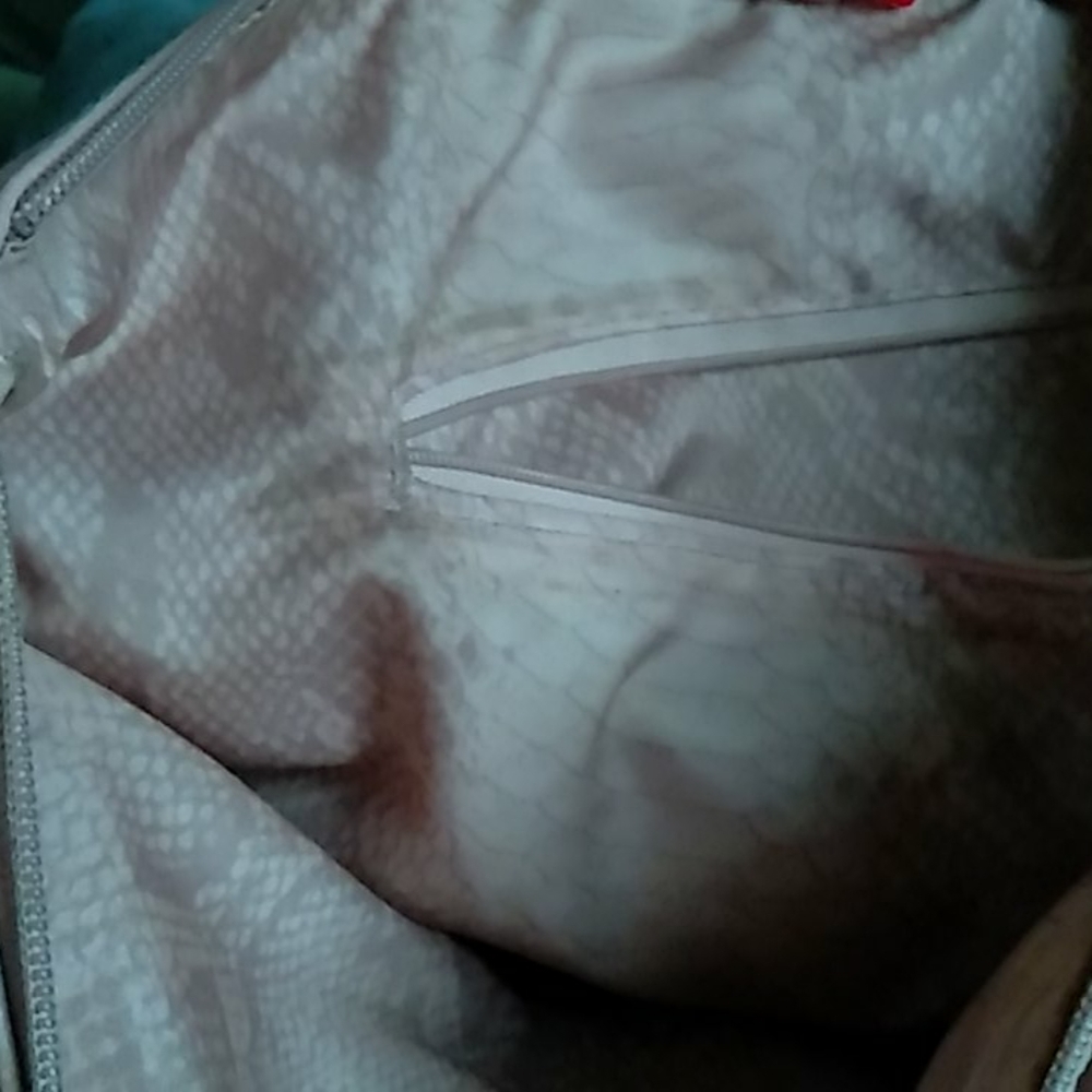 Pink leather bag - Picture 3 of 3